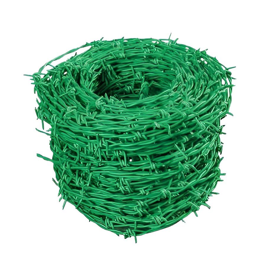 Barbed wire rolls packed for dispatch at the No.1 Fence factory, Coimbatore