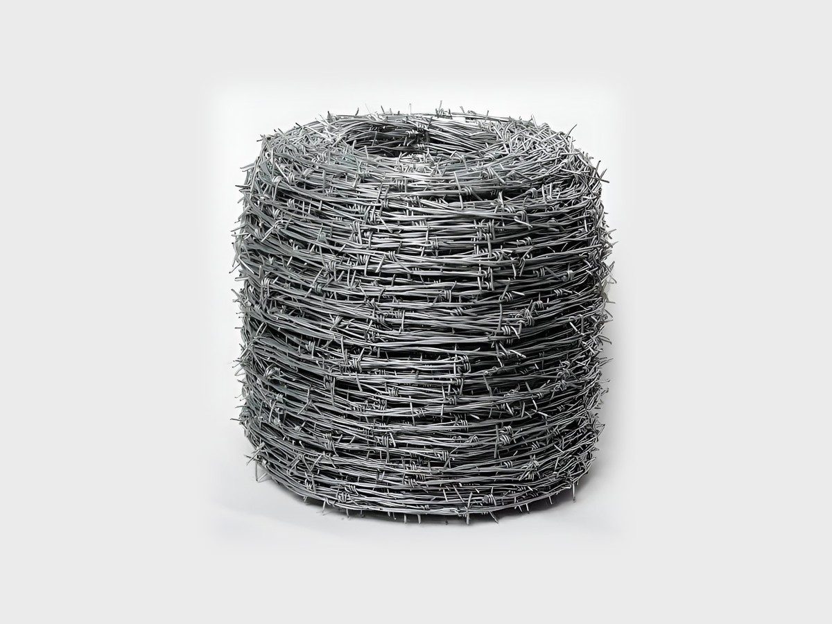 GI barbed wire made by No.1 Fence, Coimbatore